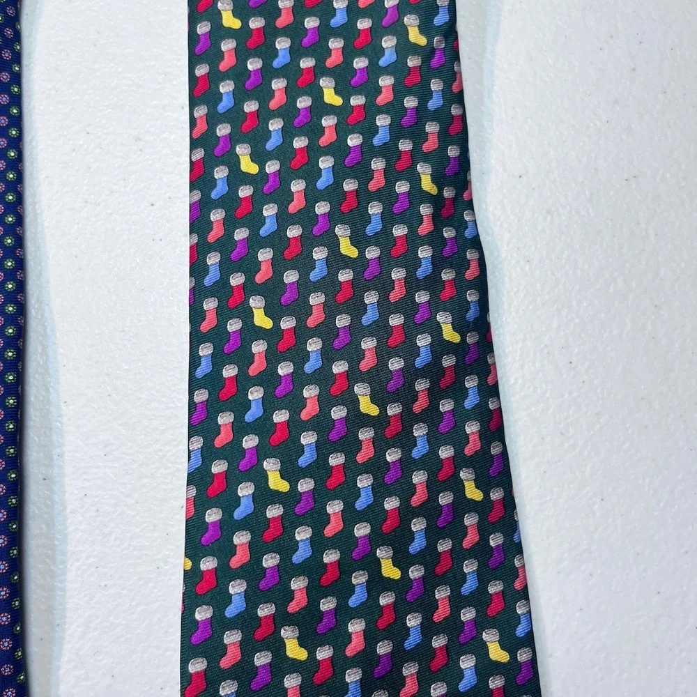 Brooks‎ Brothers Makers Ties Silk Made In USA EUC